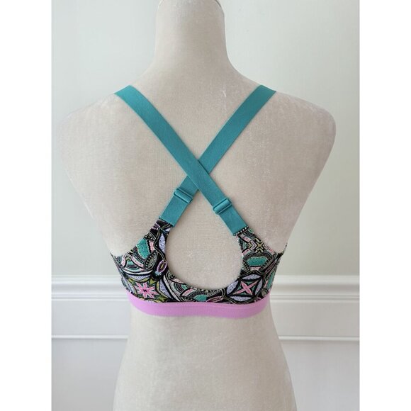 Victoria's Secret VSX Sport 34C Crossback Padded Sports Bra - Picture 3 of 5